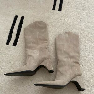 Coperni suede boots